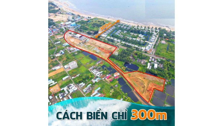 ĐẤT NỀN NGÃ TƯ HỒ TRÀM SỞ HỮU LÂU DÀI CÁCH BIỂN 300M GIÁ 5.8 TỶ